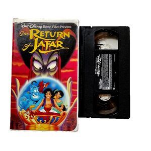 The Return of Jafar VHS Movie 1994 Children Animation Disney